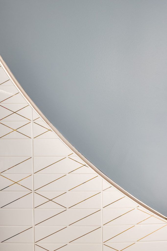 Modern skincare display with elegant storage options.