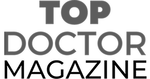 Top Doctor Magazine logo design.